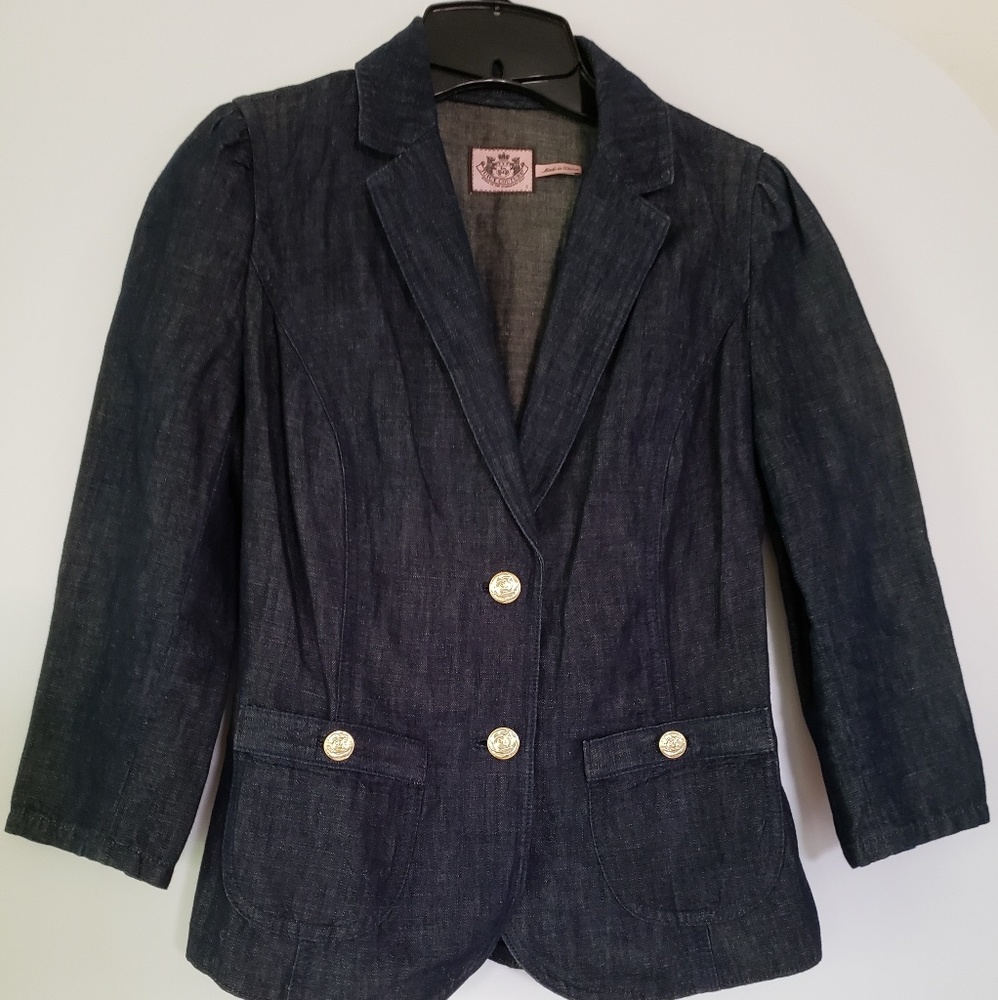 Juicy Couture Denim Blazer